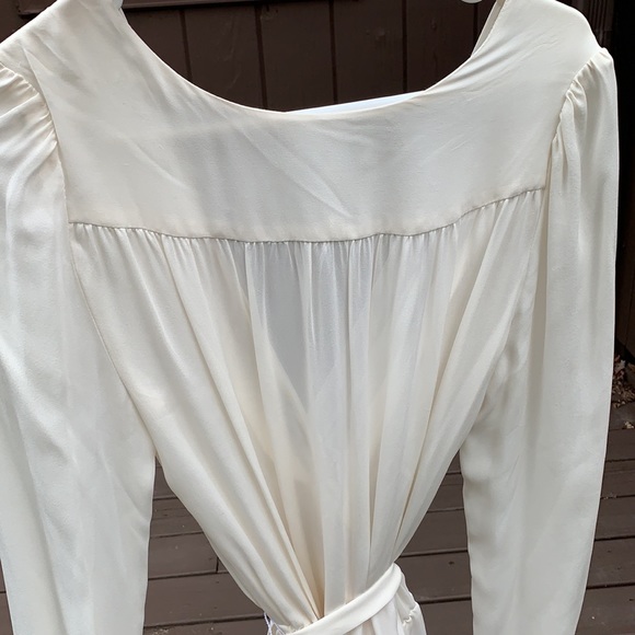 Jennifer Hope- Silk cream Dress - Picture 6 of 15